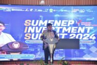 Pemkab Sumenep gelar Sumenep Investment Summit 2024 untuk menarik investor dan mempromosikan potensi sektor pariwisata, perikanan, dan energi.

