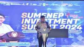 Pemkab Sumenep gelar Sumenep Investment Summit 2024 untuk menarik investor dan mempromosikan potensi sektor pariwisata, perikanan, dan energi.

