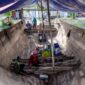 Kapal slerek di Pantai Selatan Malang jadi andalan nelayan. Biaya produksi hingga Rp 900 juta, mampu tangkap ikan hingga 30 ton.