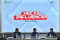 Diskominfo Nganjuk gelar Kelas Influencer Batch 3 untuk cetak konten kreator lokal yang membantu sebarluaskan informasi di Kabupaten Nganjuk.