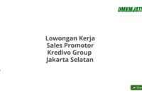 Lowongan Kerja Sales Promotor Kredivo Group  Jakarta Selatan