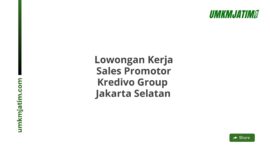 Lowongan Kerja Sales Promotor Kredivo Group  Jakarta Selatan