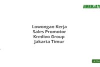 Lowongan Kerja Sales Promotor Kredivo Group  Jakarta Timur