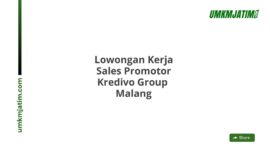 Lowongan Kerja Sales Promotor Kredivo Group  Malang