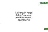 Lowongan Kerja Sales Promotor Kredivo Group  Yogyakarta